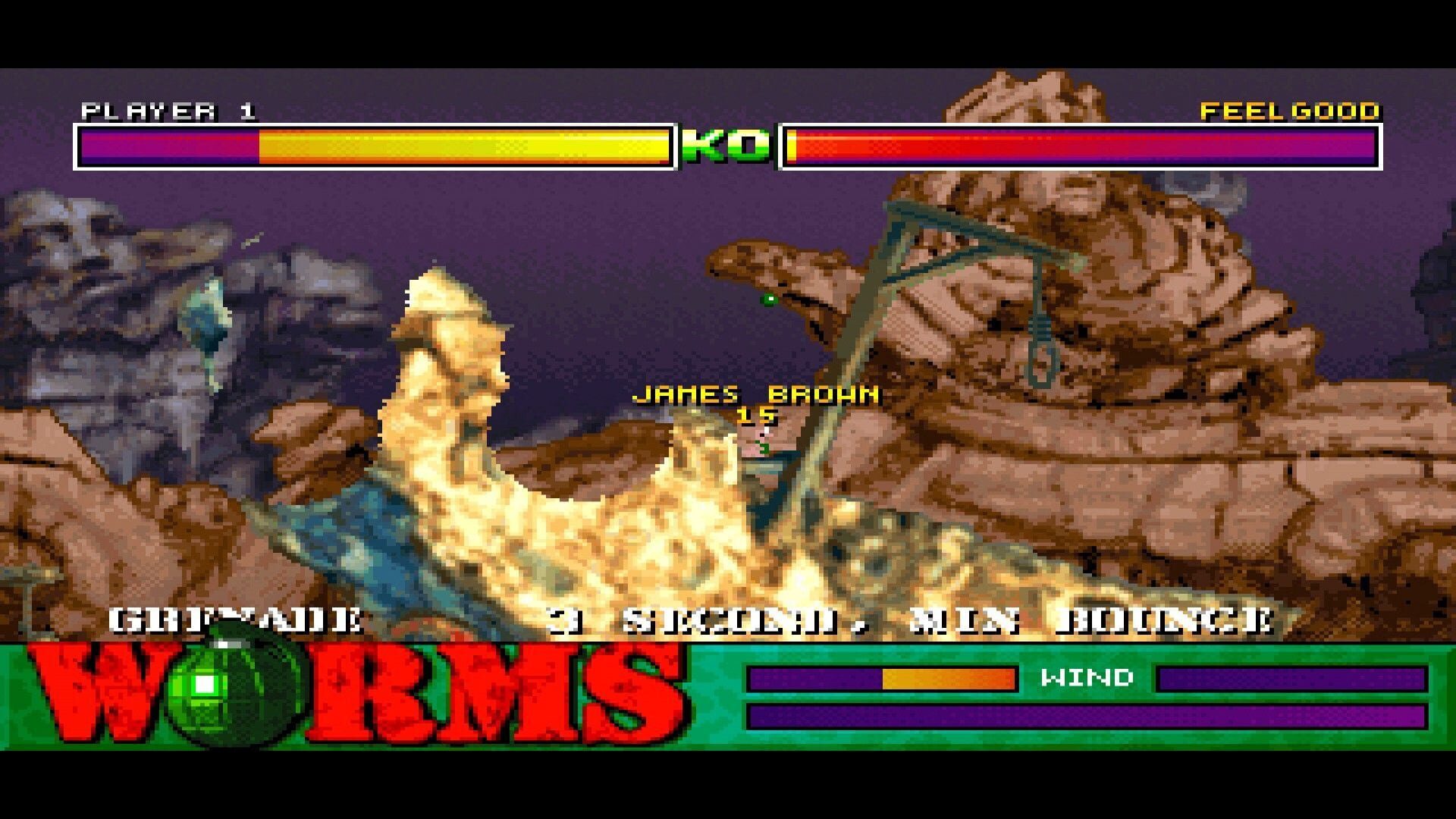 Worms screenshot