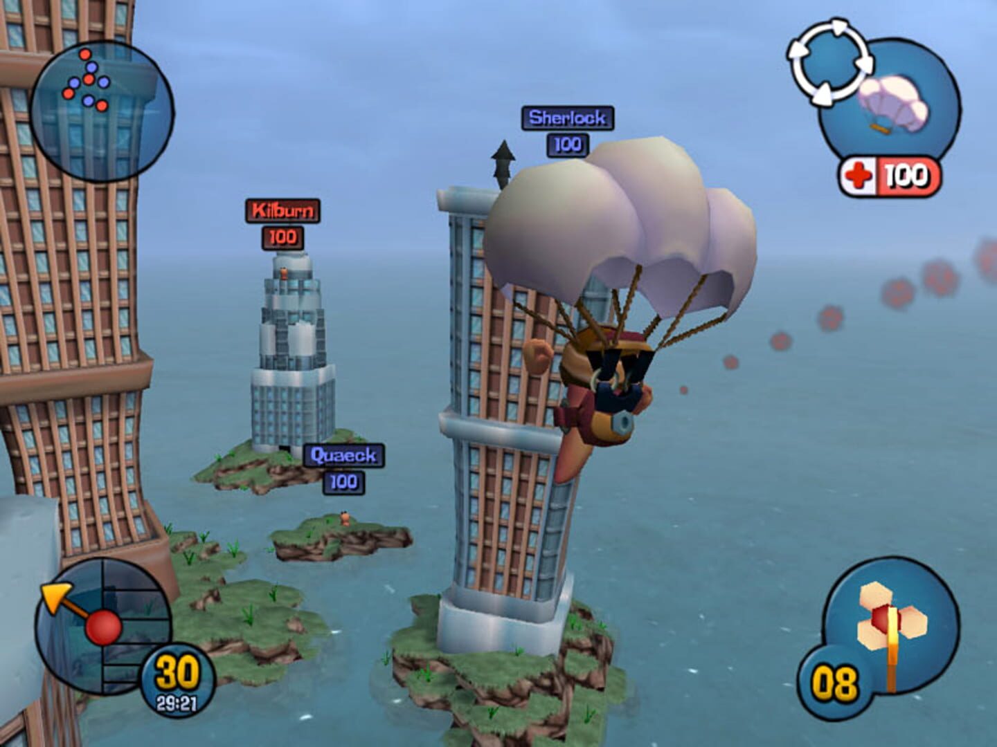 Worms 3D screenshot