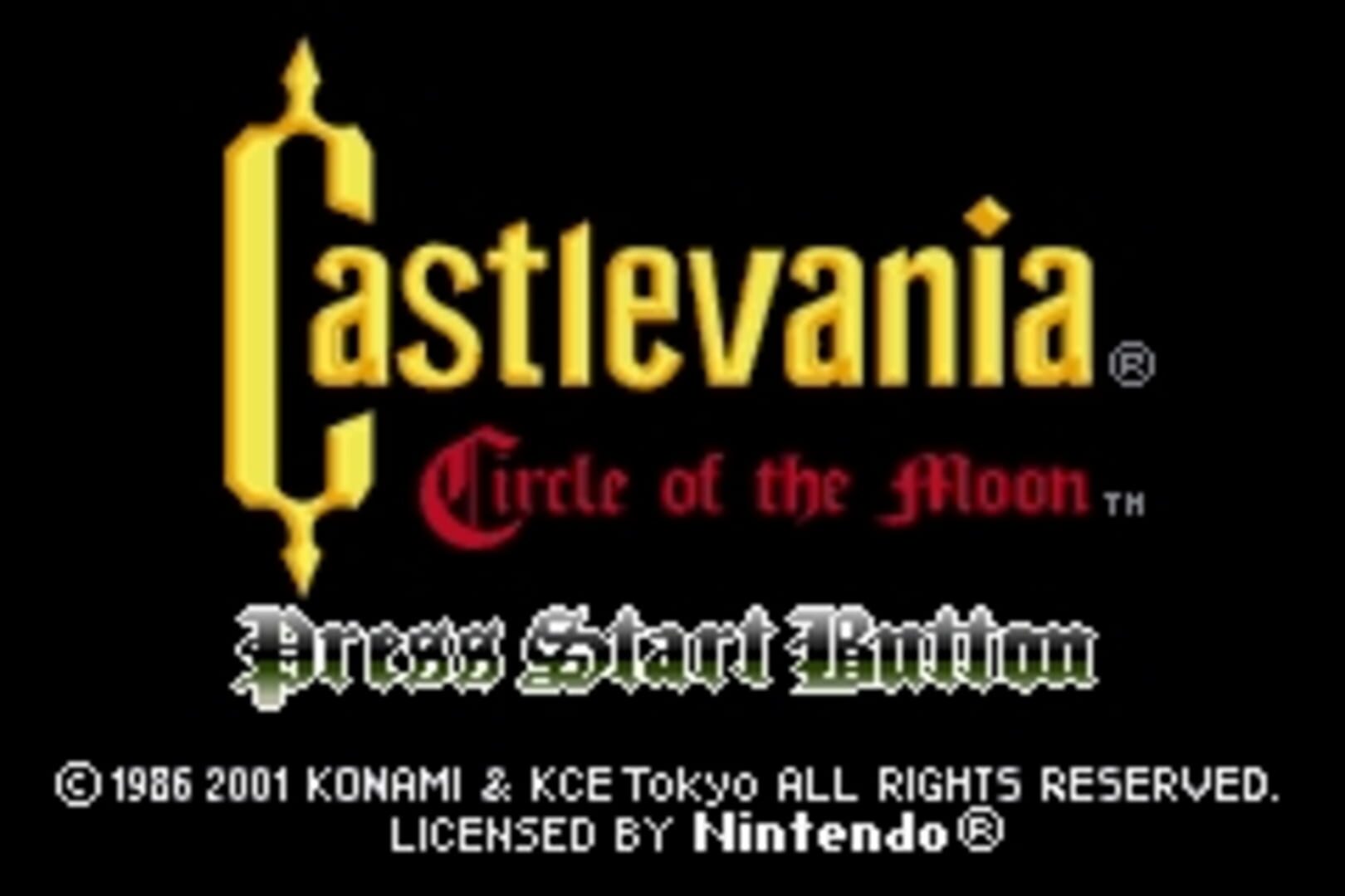 Castlevania: Circle of the Moon screenshot