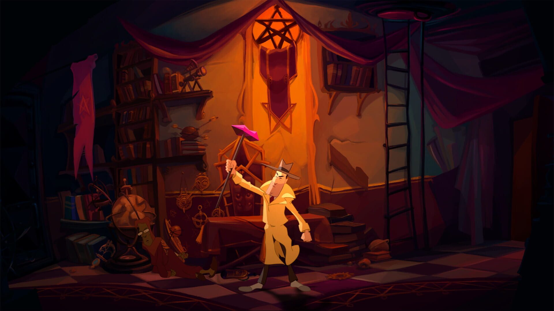 Gibbous: A Cthulhu Adventure screenshot