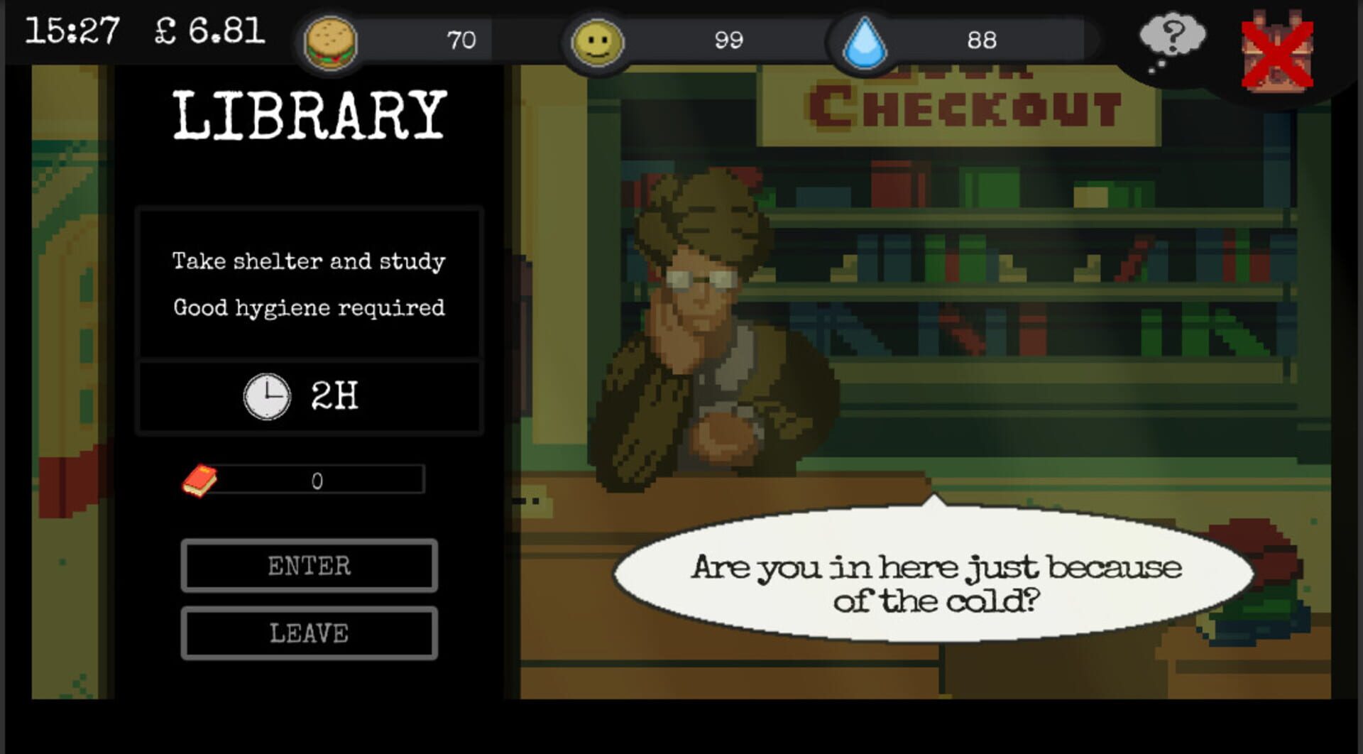 Change: A Homeless Survival Experience screenshot
