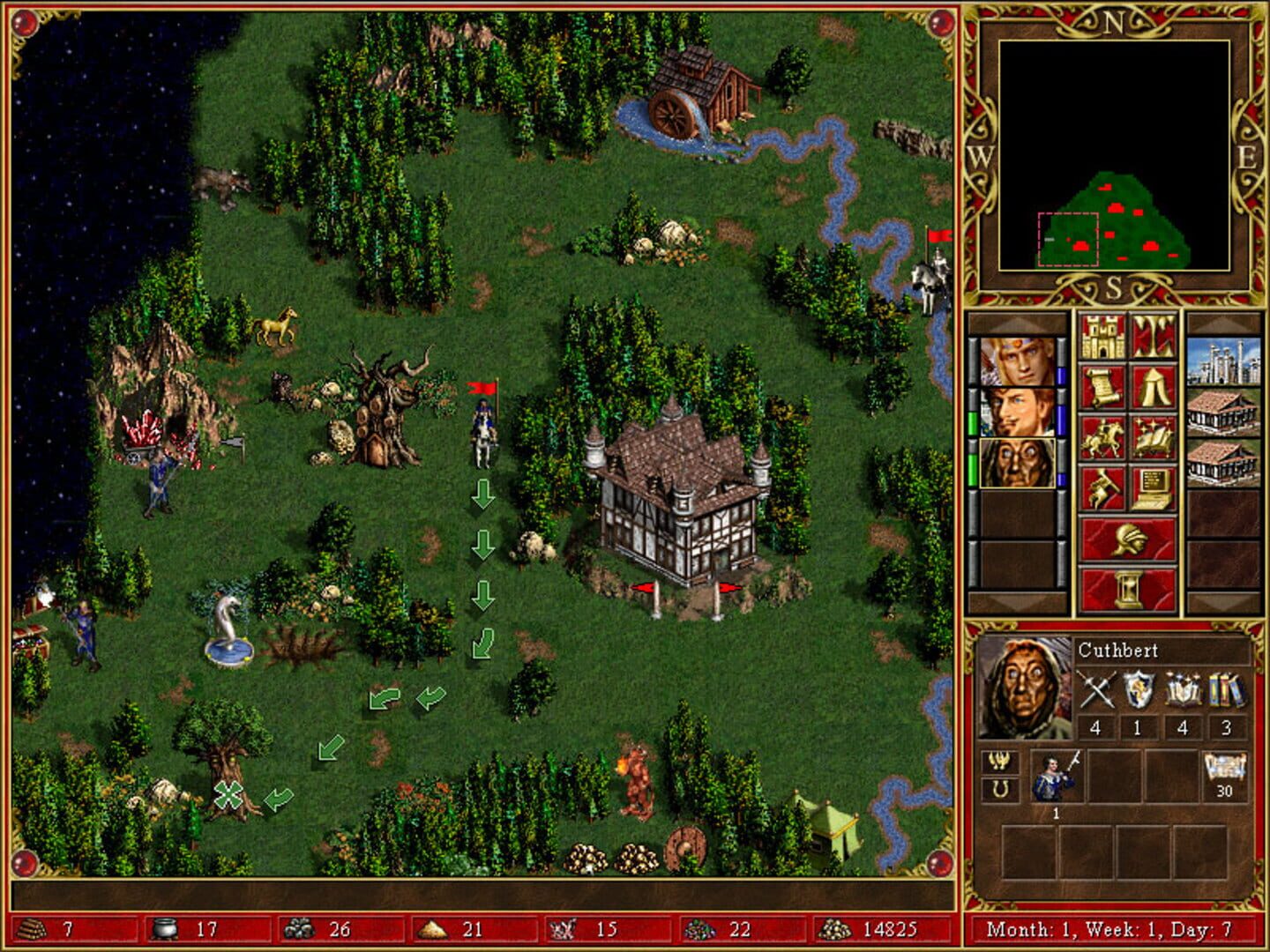 Heroes of Might and Magic III: The Restoration of Erathia screenshot