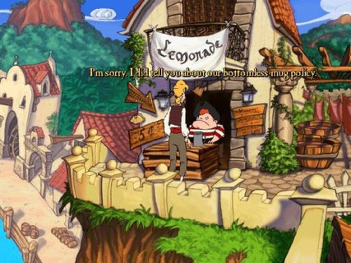 The Curse of Monkey Island screenshot