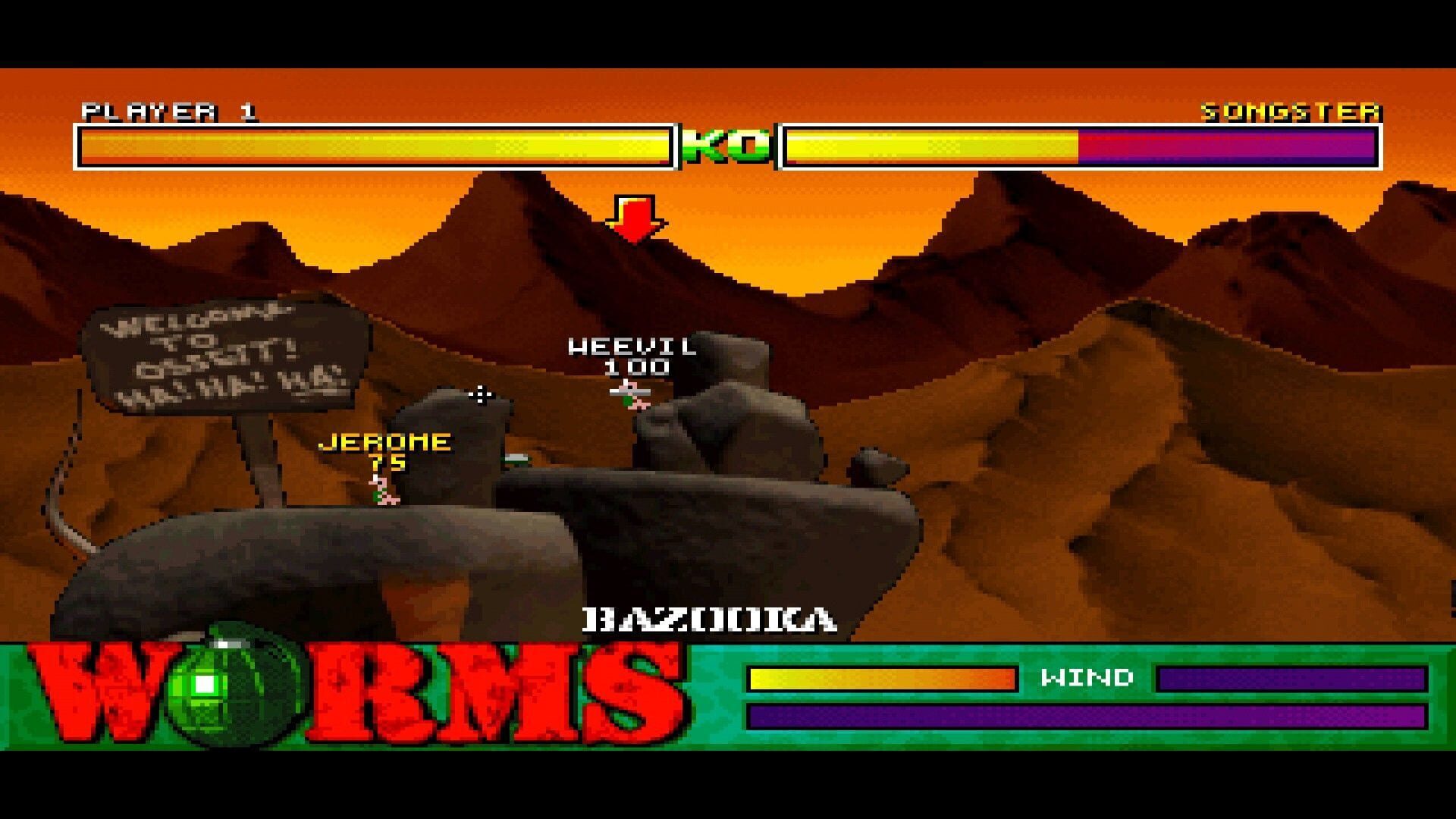 Worms screenshot