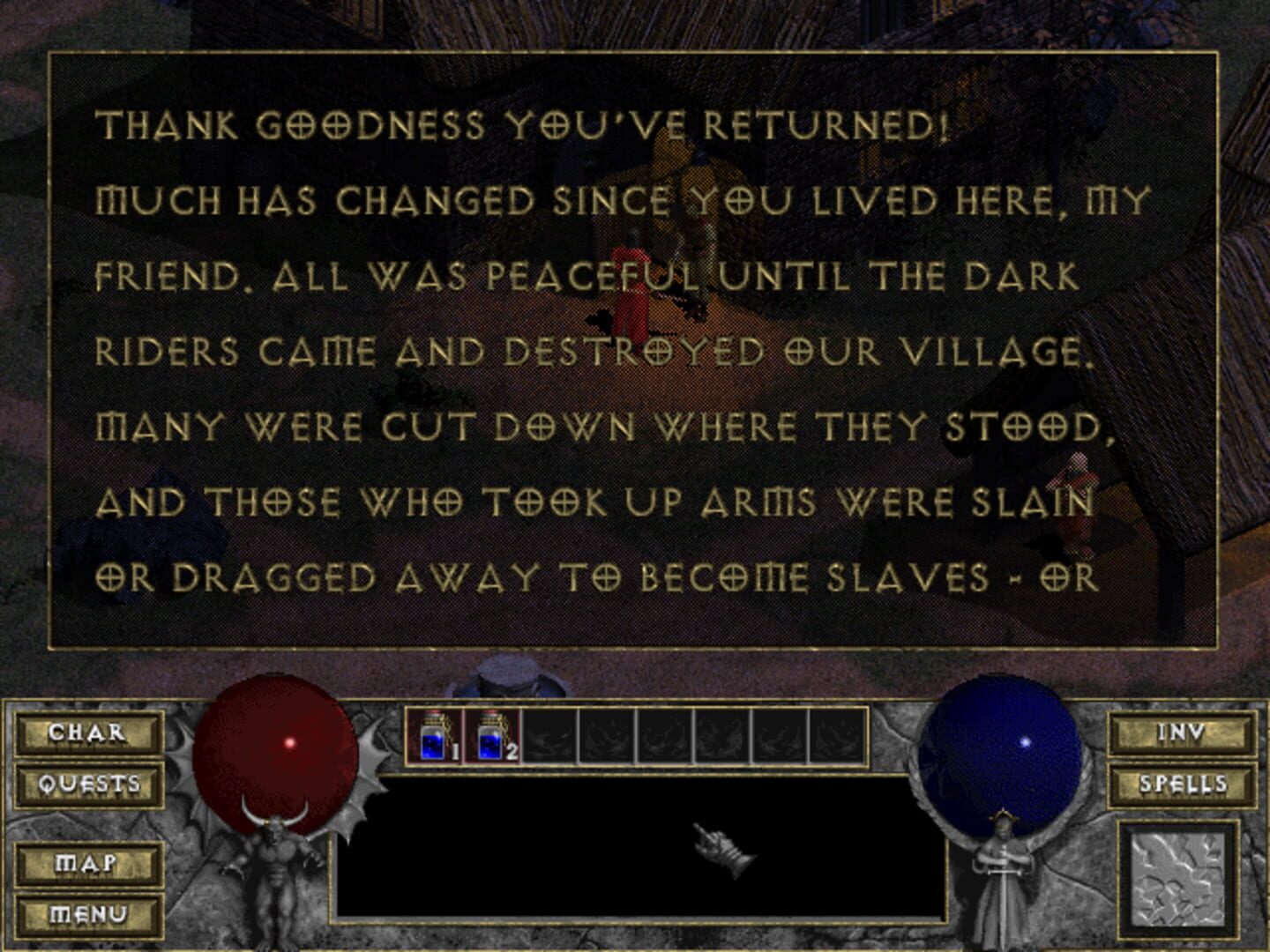 Diablo screenshot