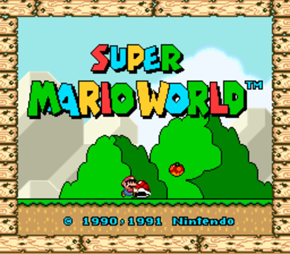 Super Mario World screenshot