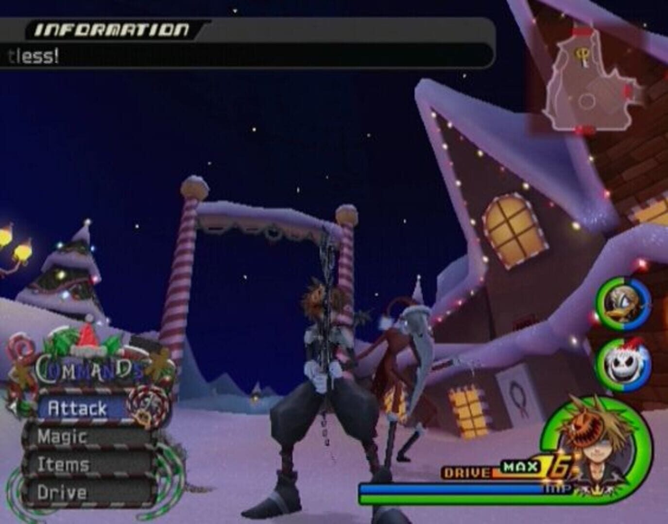 Kingdom Hearts II screenshot