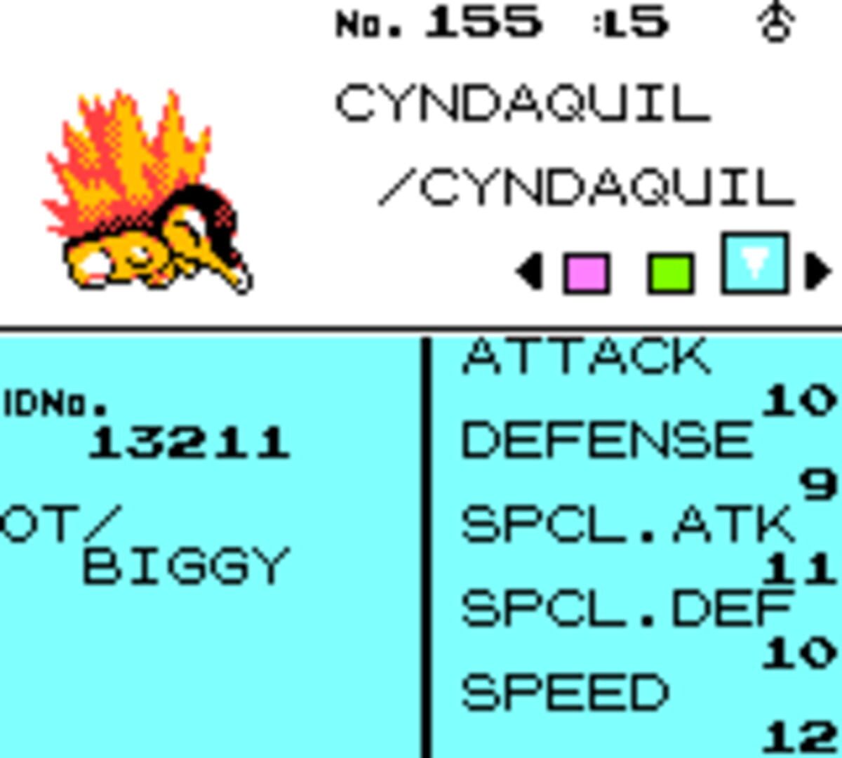 Pokémon Gold Version screenshot