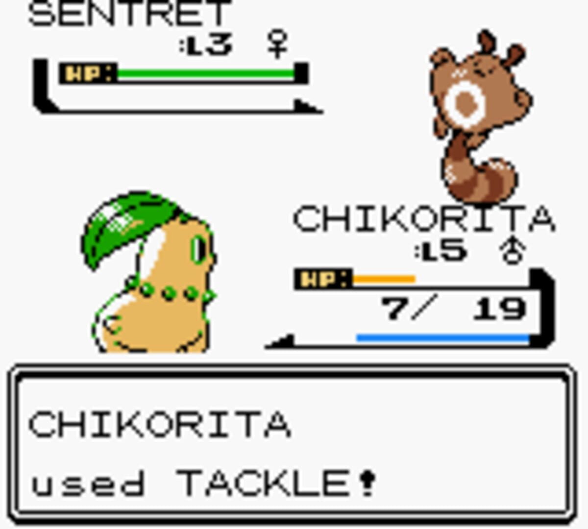 Pokémon Silver Version screenshot