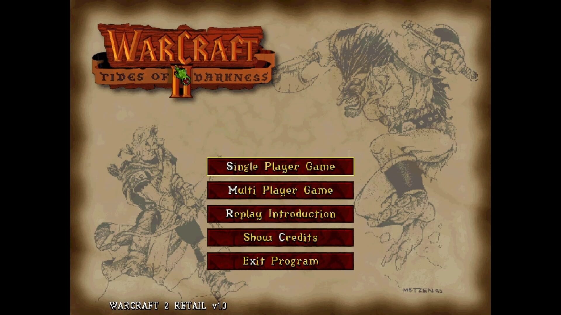 Warcraft II: Tides of Darkness screenshot