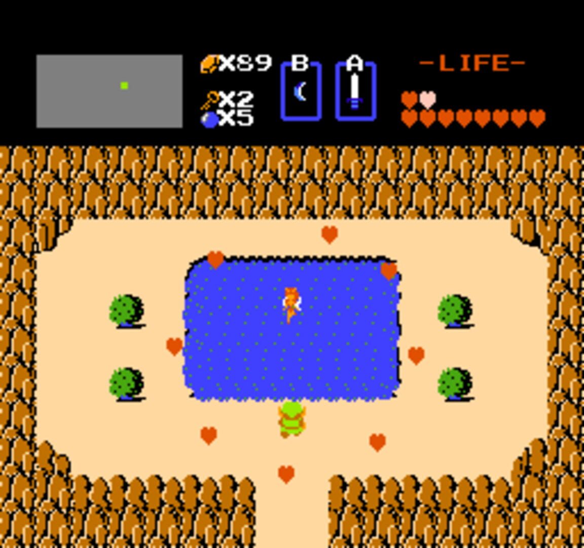 The Legend of Zelda screenshot
