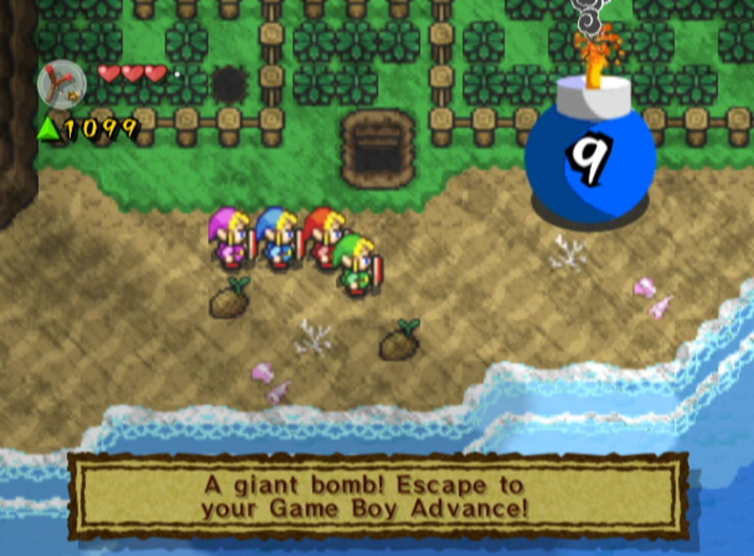 The Legend of Zelda: Four Swords Adventures screenshot