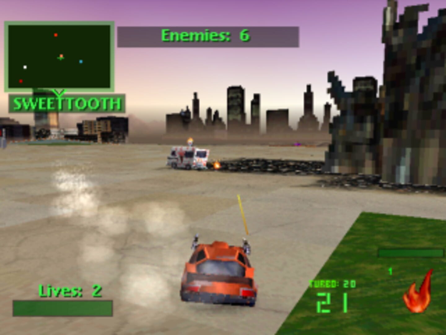 Twisted Metal 2 screenshot