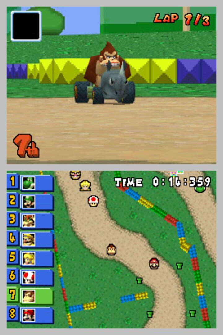 Mario Kart DS screenshot