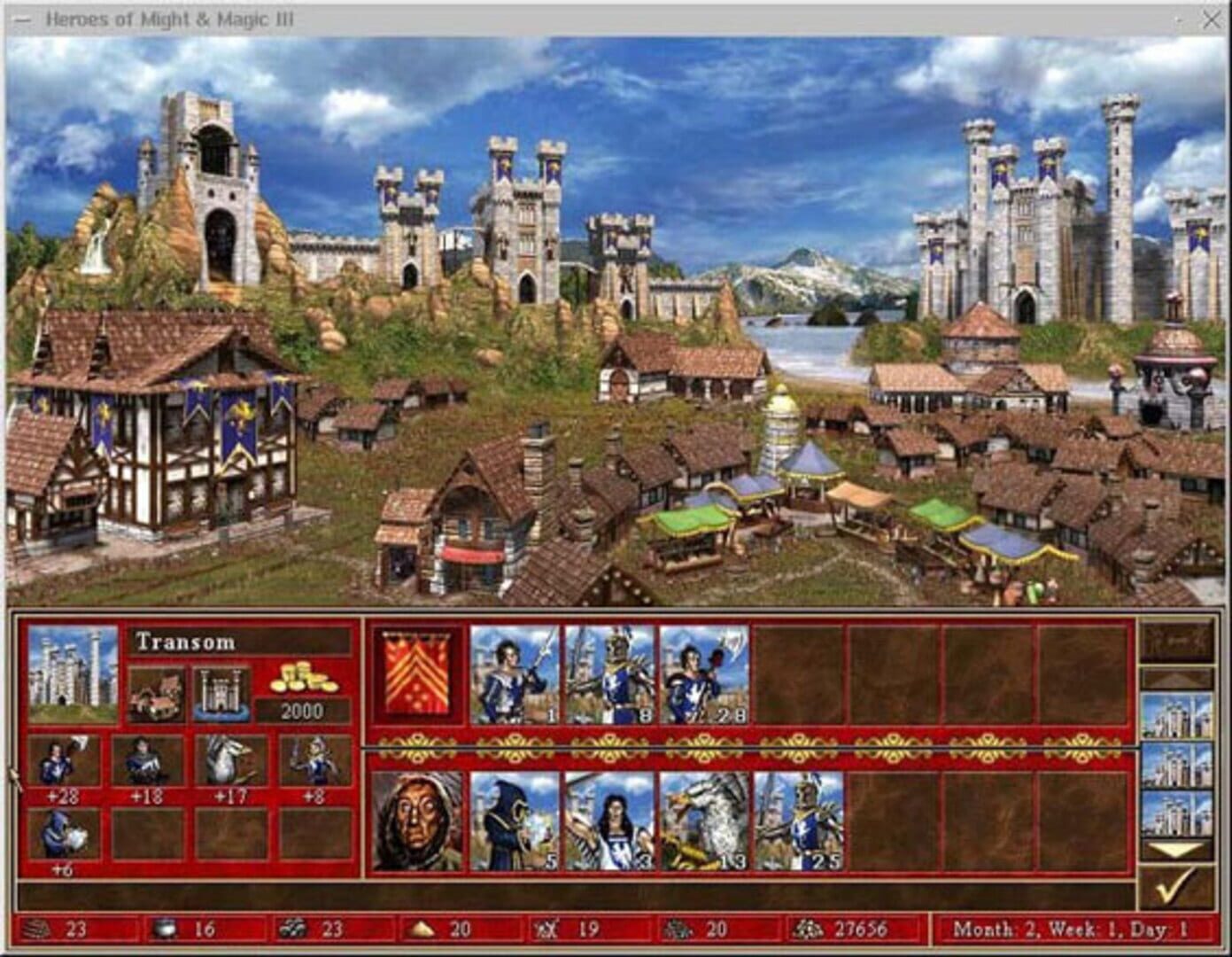 Heroes of Might and Magic III: The Restoration of Erathia screenshot
