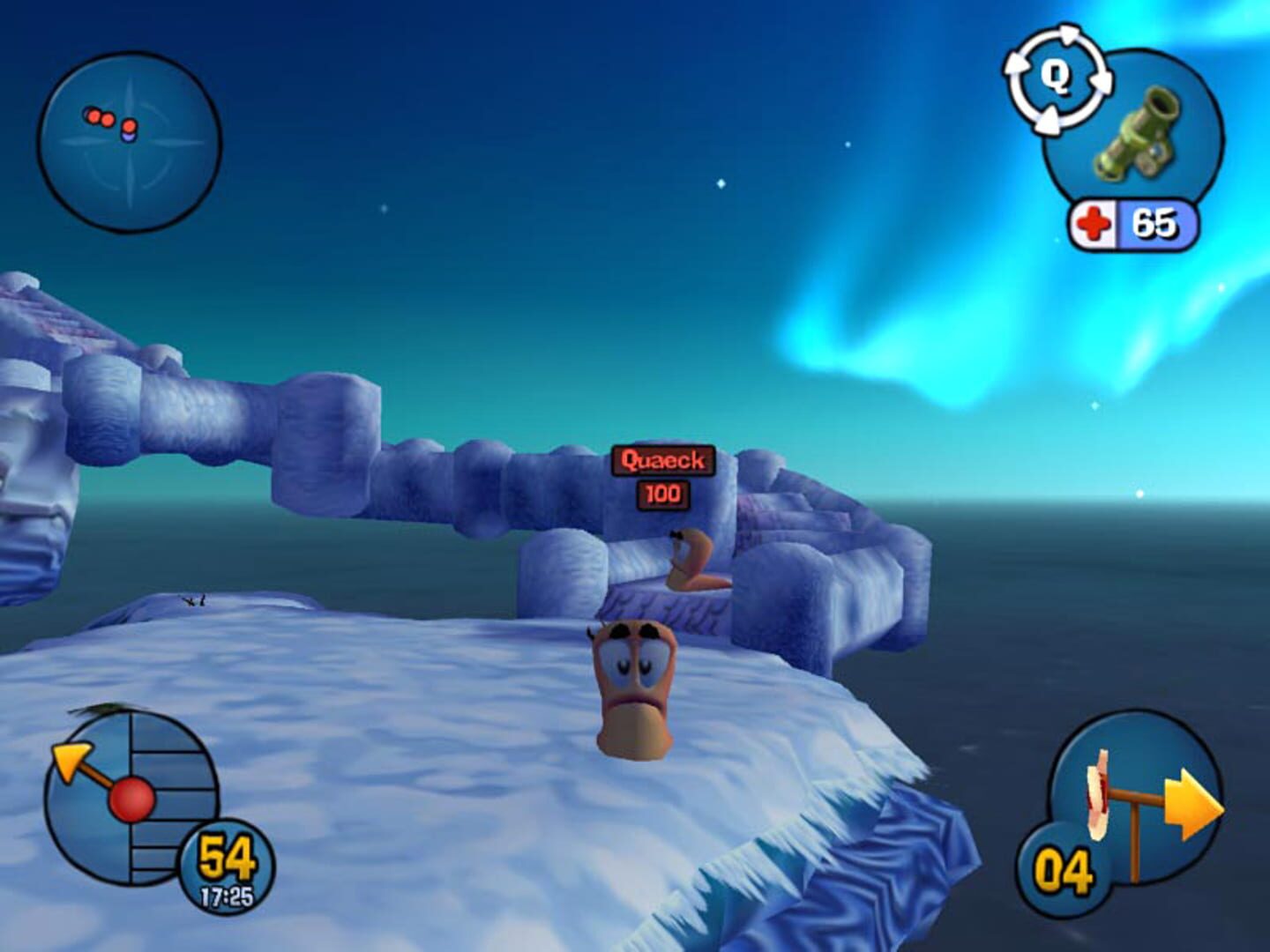Worms 3D screenshot