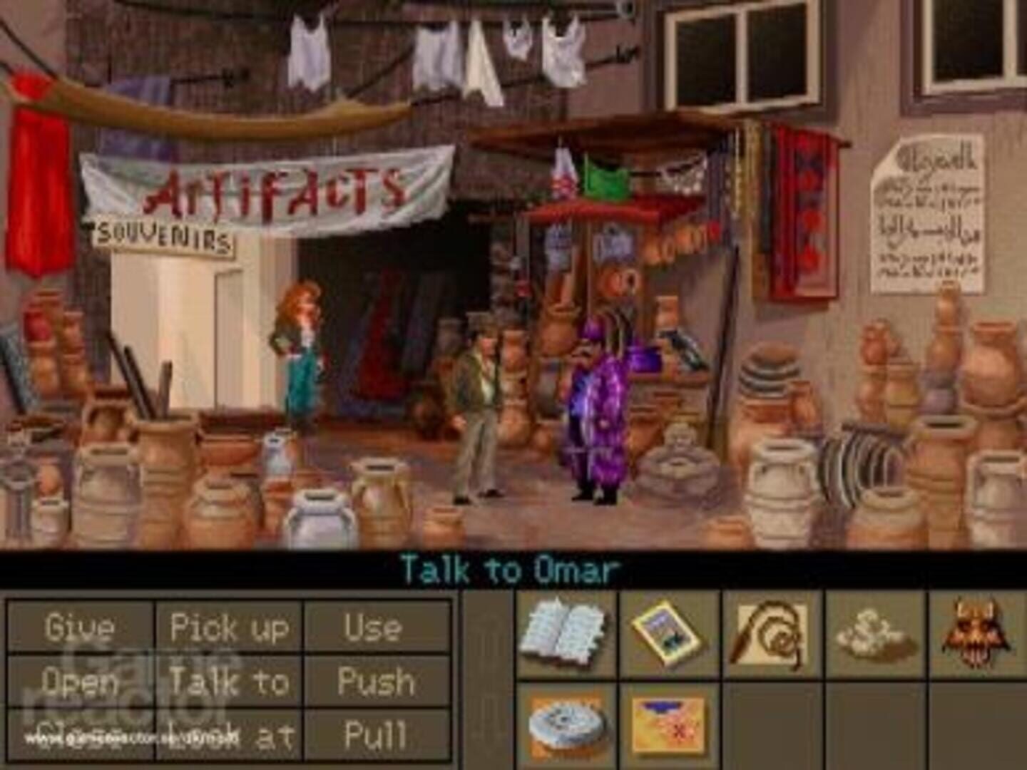 Indiana Jones and the Fate of Atlantis screenshot